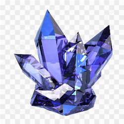 Purple crystal gem