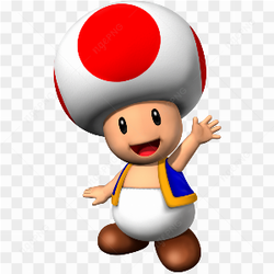 Super Mario mushroom character