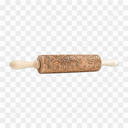 Engraved rolling pin