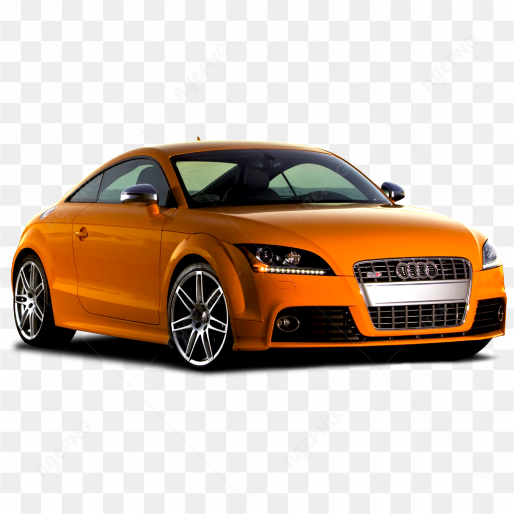 AUDI SPORTS CAR ORANGE
