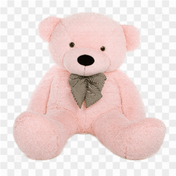 Pink bear toy