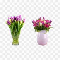 Decorative colorful flowers 