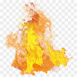 Yellow fire, Fire Flame