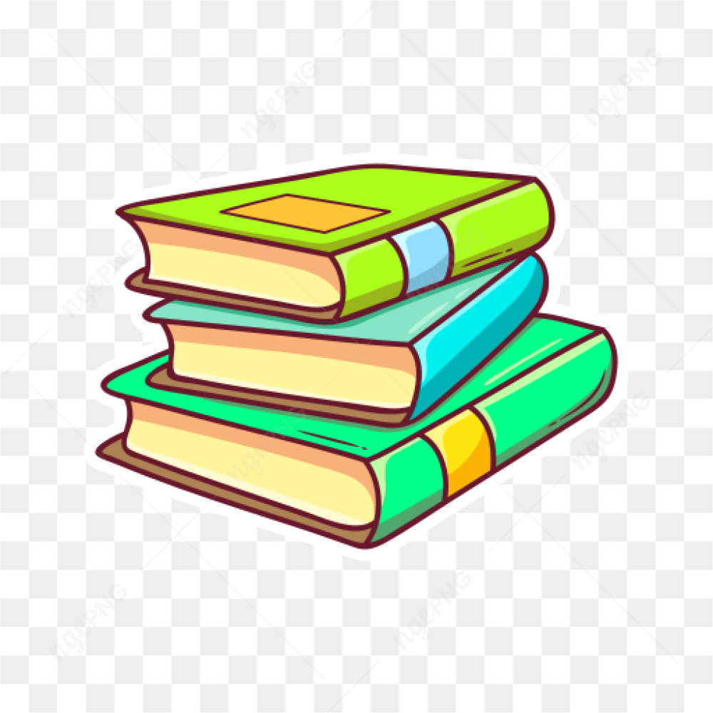 Books of colored sizes