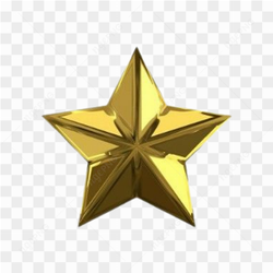 Beautiful golden star