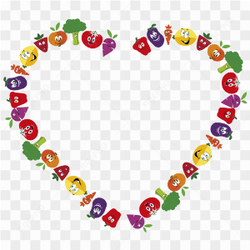 Heart shaped fruits 