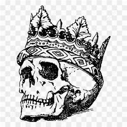 Skull king uncolored