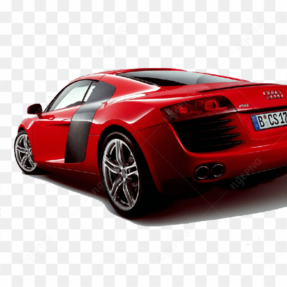 Red R Audi Png Car Image