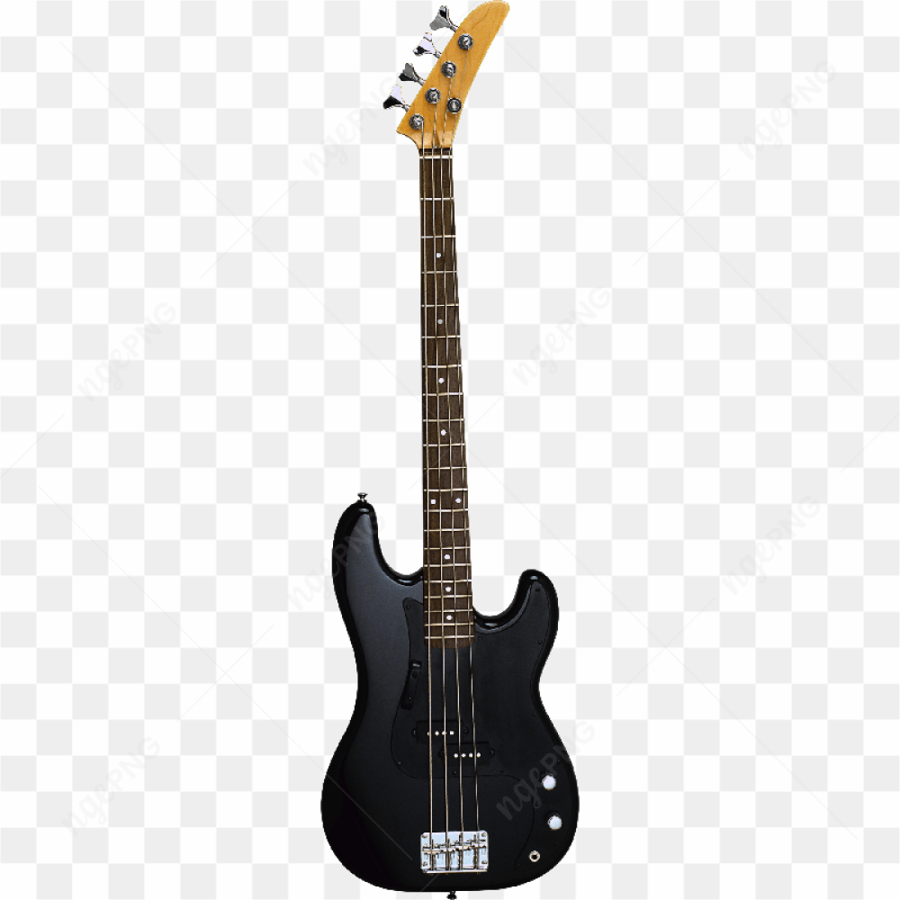 Black Electric Guitar Png Image