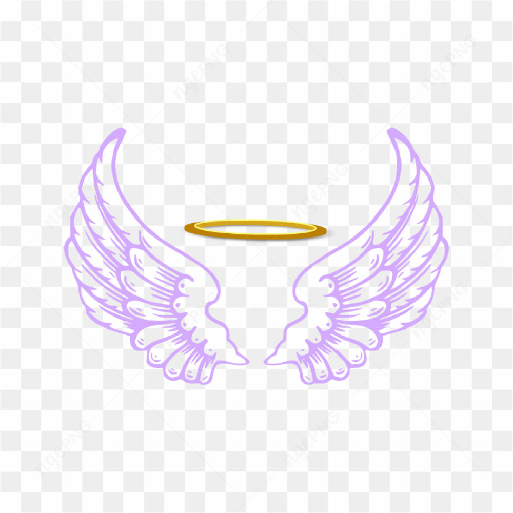 Angel Halo Wings Transparent Image