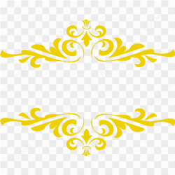 Fancy Wedding Border Png Image