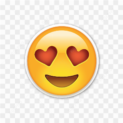 Love Hearts Eyes Emoji Png