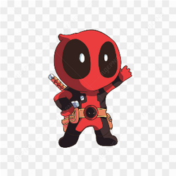 Cute Deadpool Chibi Png