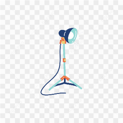 BLUE LIGHT STAND