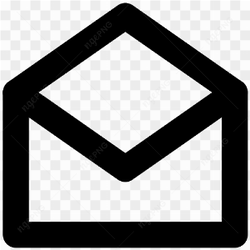 Email Icon Logo white