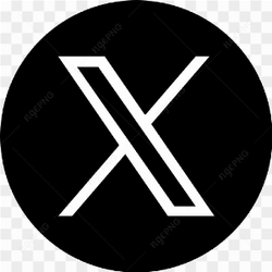 Twitter X logo