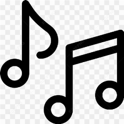 Music symbols icons