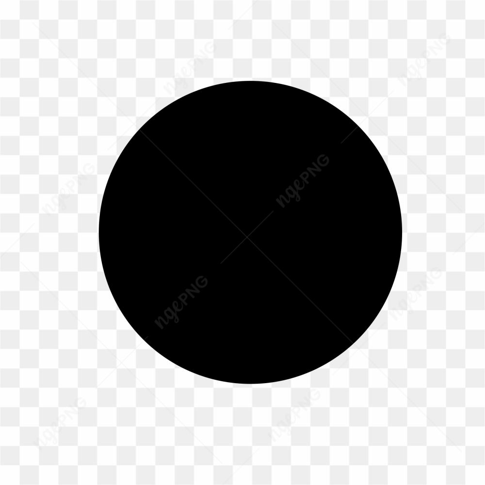 Big black circle png