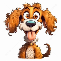 Big funny dog