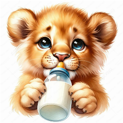 Little lion cub