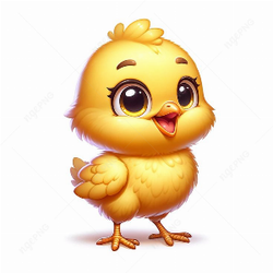 Cute little chick
