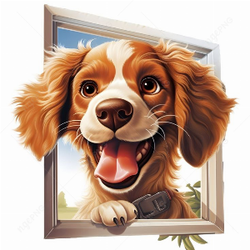 Dog in the window