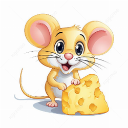 Mouse and cheese