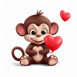 Cute little monkey