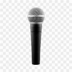 The microphone for singing
