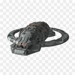 A galactic spaceship 
