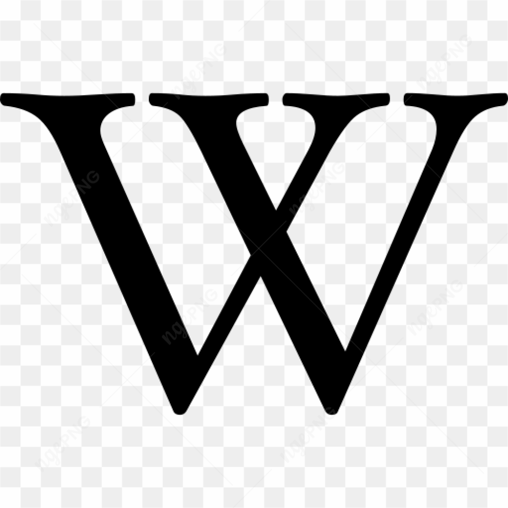 Wikipedia icon png