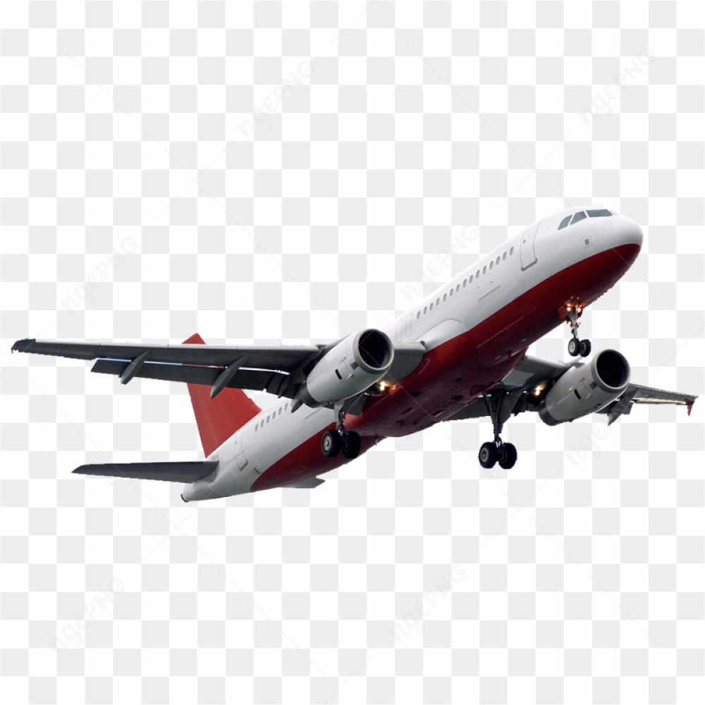 Sleek Passenger Aircraft