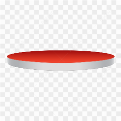Red podium  stage pedestal  on transparent background PNG