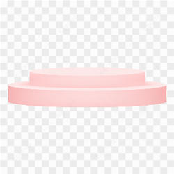 Pink Podium 3d on transparent background PNG