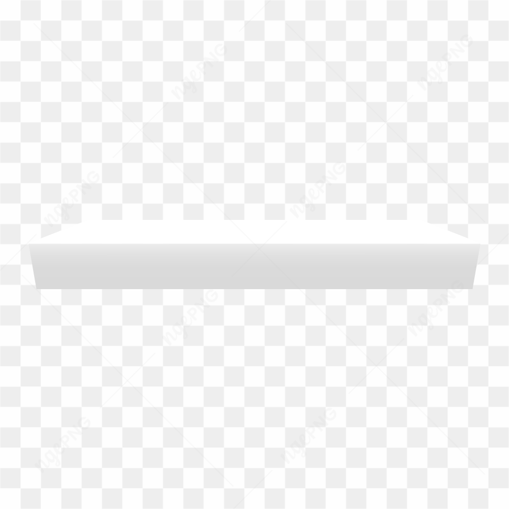 White podium 3d on transparent background PNG