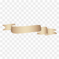 Hand drawn brown banner on transparent background PNG