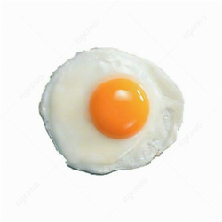 Scrambled eggs for breakfast
