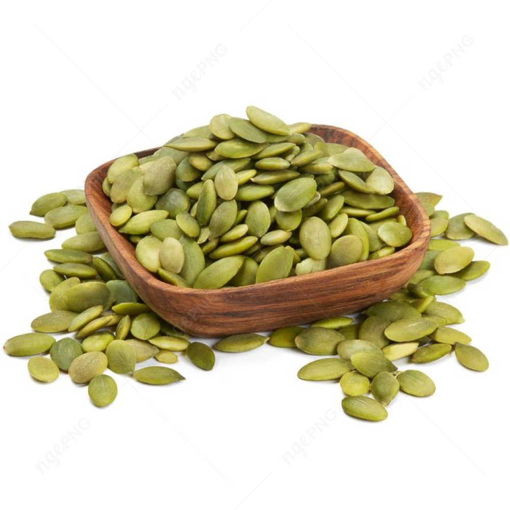 Handful of pumpkin seeds