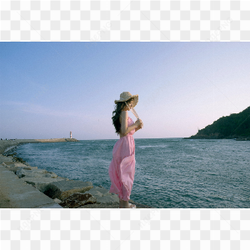 Looking at the waves