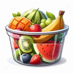 Assorted fruits and berries