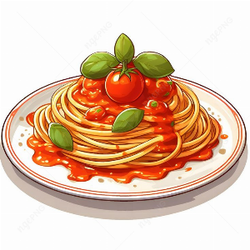 Pasta with tomatoes