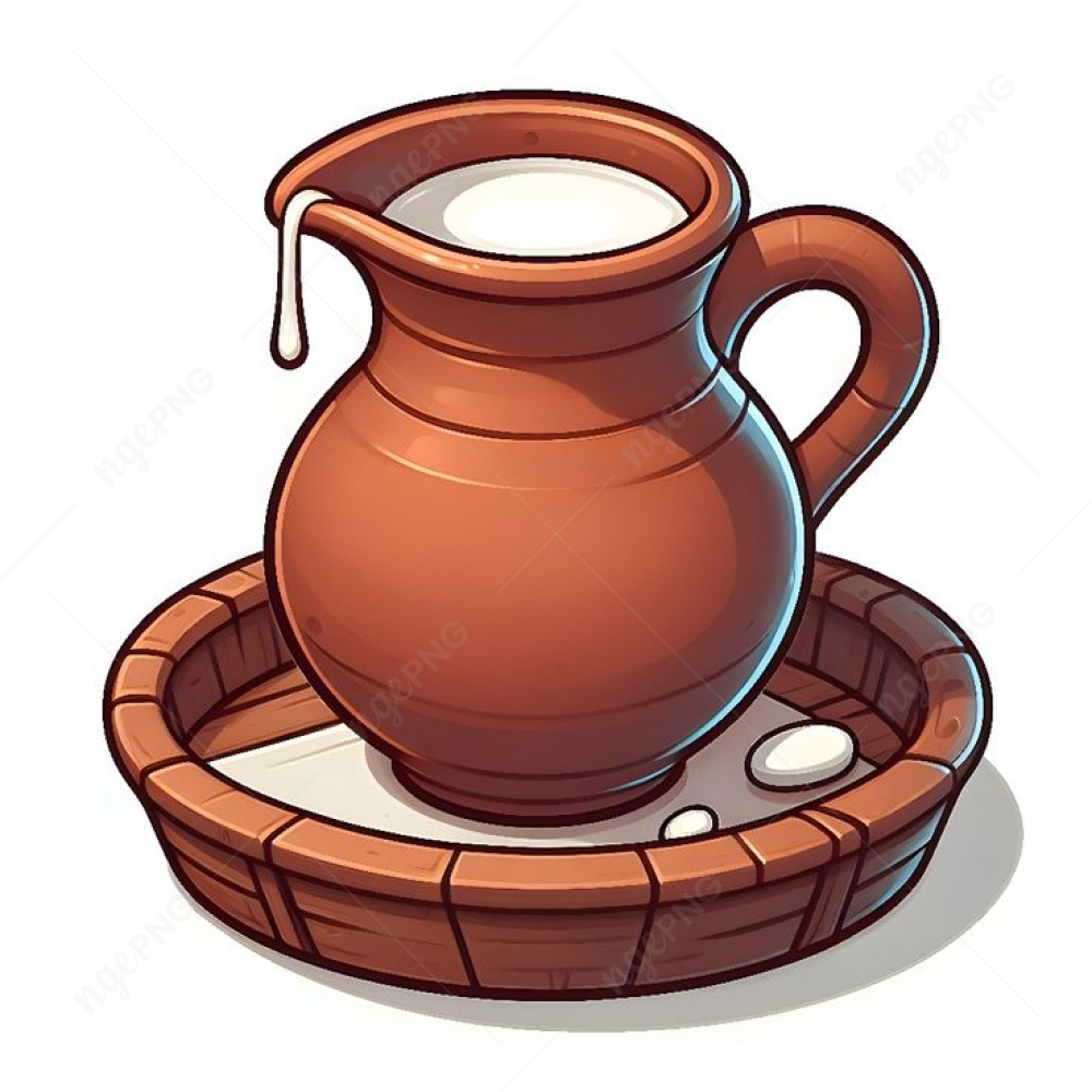 Jug of fresh milk