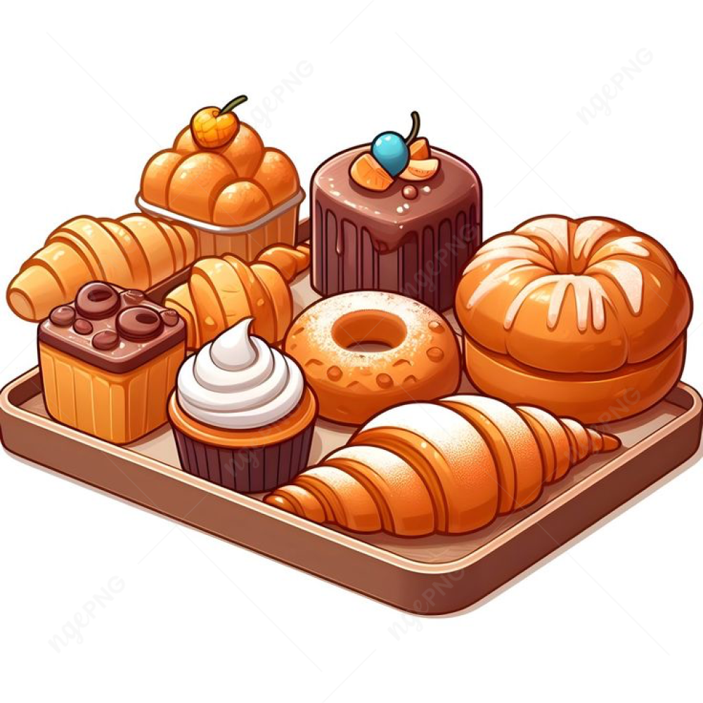 Assortment of pastries