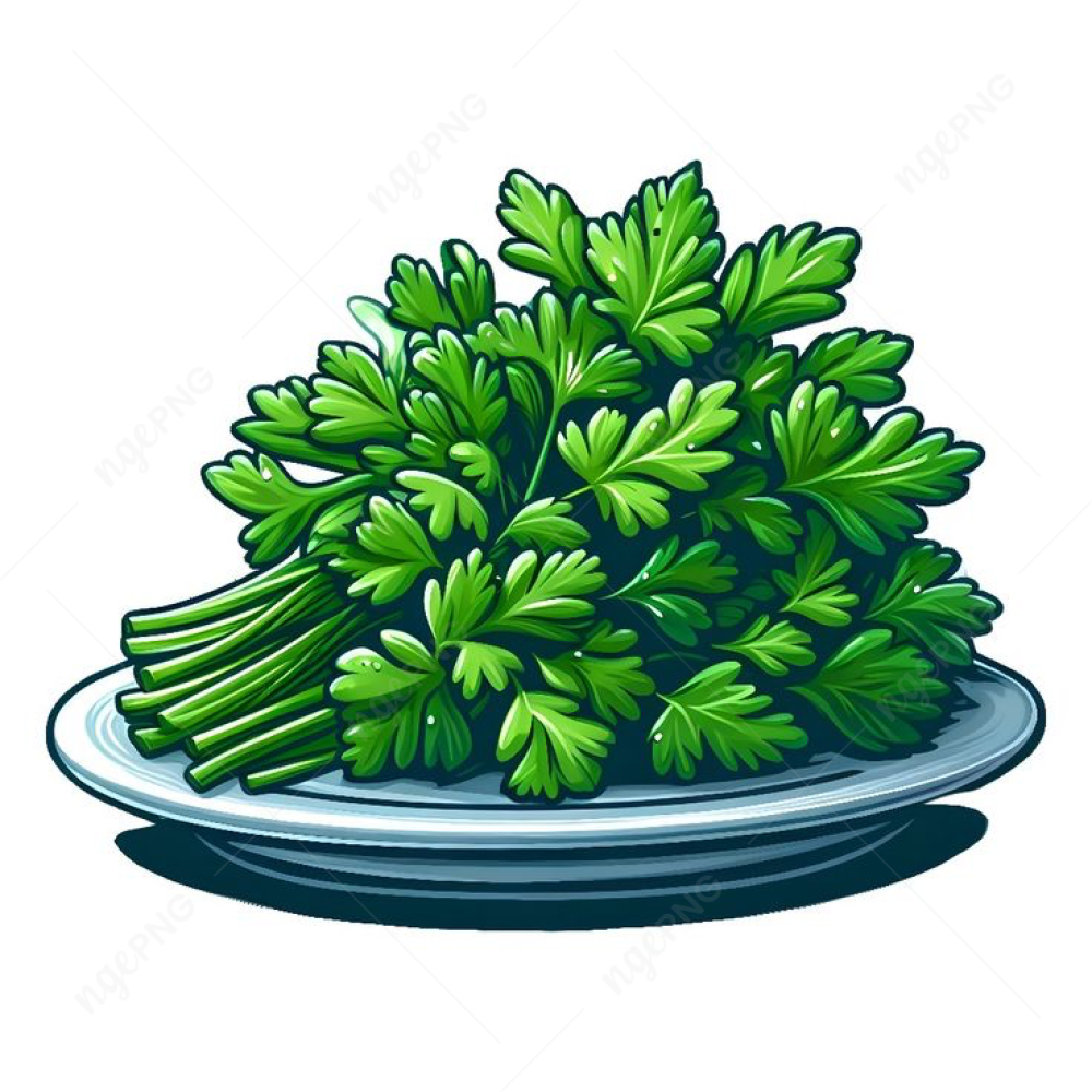 Bunch of fresh parsley