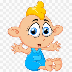 Cartoon baby clipart