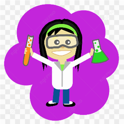 Science girl experiment