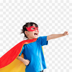Criana super heroi