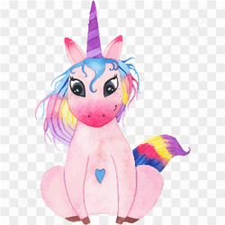 Unicorn kartun png