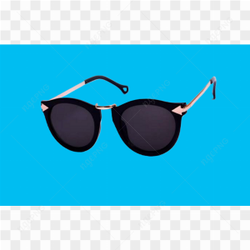 Black Metal Sunglasses