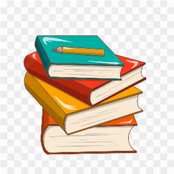 L'apprentissage par la lecture  Une pile de livres et un crayon symbolisent la qute du savoir 